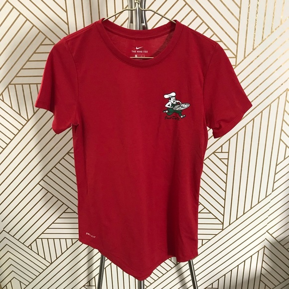 Nike Red Pizza Delivery Dri-Fit Tee - Picture 2 of 6